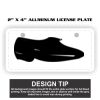 2" X 4" Aluminum License Plate  Thumbnail