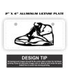 2" X 4" Aluminum License Plate  Thumbnail
