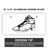 2" X 4" Aluminum License Plate  Thumbnail