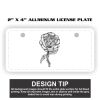 2" X 4" Aluminum License Plate  Thumbnail