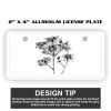 2" X 4" Aluminum License Plate  Thumbnail