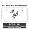 2" X 4" Aluminum License Plate  Thumbnail