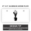 2" X 4" Aluminum License Plate  Thumbnail