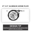 2" X 4" Aluminum License Plate  Thumbnail
