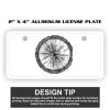 2" X 4" Aluminum License Plate  Thumbnail