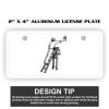 2" X 4" Aluminum License Plate  Thumbnail