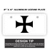 2" X 4" Aluminum License Plate  Thumbnail