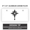 2" X 4" Aluminum License Plate  Thumbnail