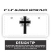 2" X 4" Aluminum License Plate  Thumbnail
