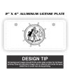 2" X 4" Aluminum License Plate  Thumbnail