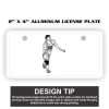 2" X 4" Aluminum License Plate  Thumbnail