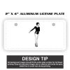 2" X 4" Aluminum License Plate  Thumbnail