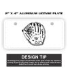 2" X 4" Aluminum License Plate  Thumbnail