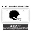 2" X 4" Aluminum License Plate  Thumbnail