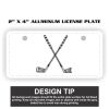 2" X 4" Aluminum License Plate  Thumbnail