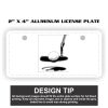 2" X 4" Aluminum License Plate  Thumbnail