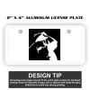 2" X 4" Aluminum License Plate  Thumbnail
