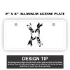 2" X 4" Aluminum License Plate  Thumbnail