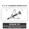 2" X 4" Aluminum License Plate  Thumbnail