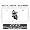 2" X 4" Aluminum License Plate  Thumbnail