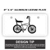 2" X 4" Aluminum License Plate  Thumbnail