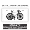 2" X 4" Aluminum License Plate  Thumbnail