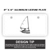2" X 4" Aluminum License Plate  Thumbnail