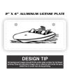 2" X 4" Aluminum License Plate  Thumbnail