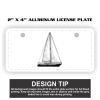 2" X 4" Aluminum License Plate  Thumbnail