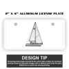 2" X 4" Aluminum License Plate  Thumbnail