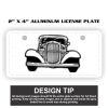 2" X 4" Aluminum License Plate  Thumbnail