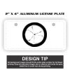 2" X 4" Aluminum License Plate  Thumbnail