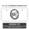 2" X 4" Aluminum License Plate  Thumbnail