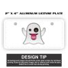 2" X 4" Aluminum License Plate  Thumbnail