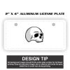 2" X 4" Aluminum License Plate  Thumbnail
