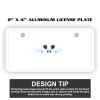 2" X 4" Aluminum License Plate  Thumbnail
