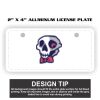 2" X 4" Aluminum License Plate  Thumbnail