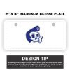 2" X 4" Aluminum License Plate  Thumbnail