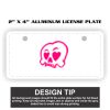 2" X 4" Aluminum License Plate  Thumbnail