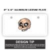 2" X 4" Aluminum License Plate  Thumbnail
