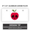 2" X 4" Aluminum License Plate  Thumbnail