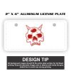 2" X 4" Aluminum License Plate  Thumbnail