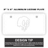 2" X 4" Aluminum License Plate  Thumbnail