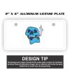 2" X 4" Aluminum License Plate  Thumbnail
