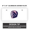 2" X 4" Aluminum License Plate  Thumbnail