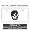 2" X 4" Aluminum License Plate  Thumbnail