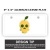 2" X 4" Aluminum License Plate  Thumbnail