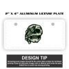 2" X 4" Aluminum License Plate  Thumbnail