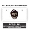 2" X 4" Aluminum License Plate  Thumbnail