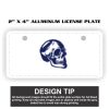2" X 4" Aluminum License Plate  Thumbnail